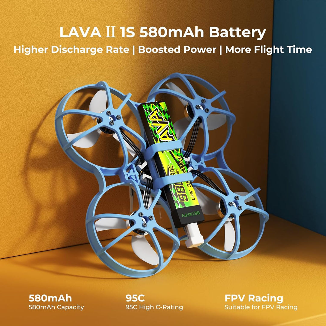 BETAFPV Meteor75 Pro Bürstenlos Whoop Quadrocopter mit Matrix 1S 5IN1 FC, 45mm 3-Blatt Props, Flug B
