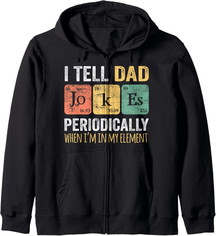 Papa Shirt. Ich sage Papa Witze regelmässig Vatertag Kapuzenjacke