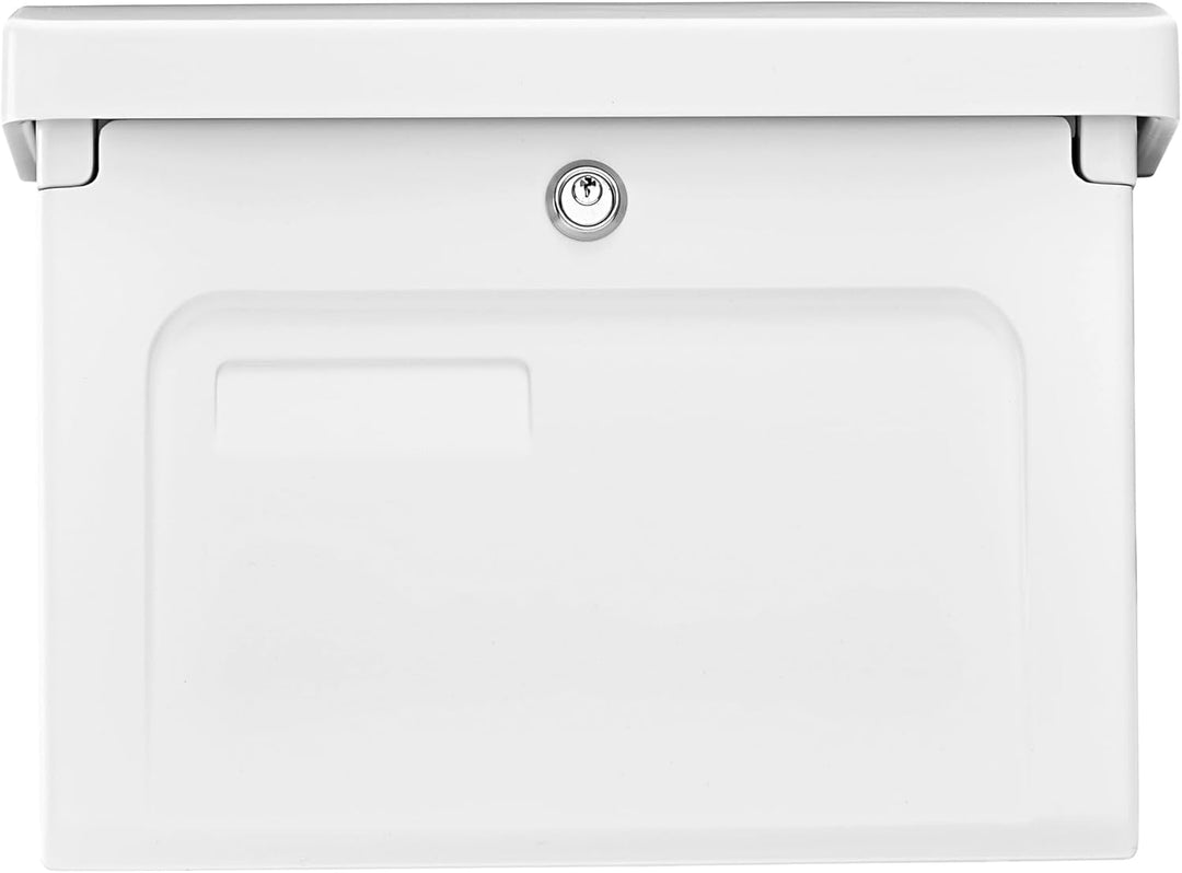 Burg-WÄCHTER Briefkasten mit Zeitungsfach, Kunststoff, Einwurf-Format DIN C4, 2 Schlüssel, Fehmarn 3