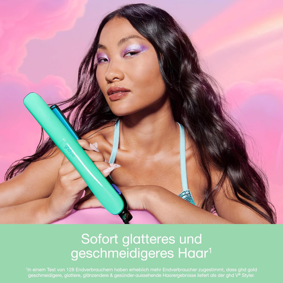 ghd gold Glätteisen: Für alle Haartypen, 26mm Platten, langanhaltendes Styling, für sleekes, glattes