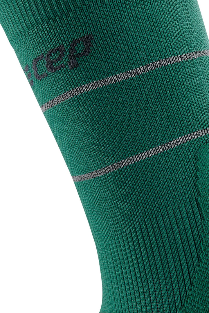 CEP – MID CUT REFLECTIVE + NEON für Damen | Laufsocken mit Kompression für mehr Leistung S REFLECTIV