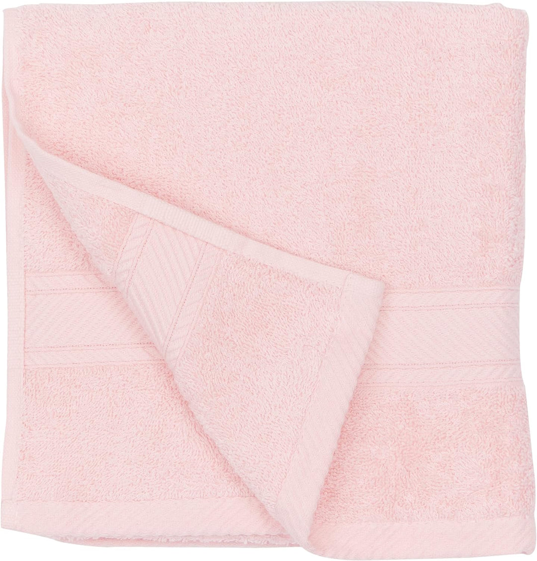 De Witte Lietaer 194850 Handtuchset 6-tlg., Baumwolle, Rosa, 100 x 50 cm