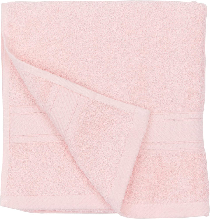 De Witte Lietaer 194850 Handtuchset 6-tlg., Baumwolle, Rosa, 100 x 50 cm