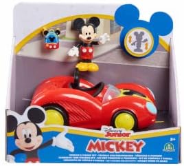 Mickey, Fahrzeug mit 1 Figur 7,5 cm und 1 Zubehör, Verschiedene Modelle erhältlich, Spielzeug für Ki