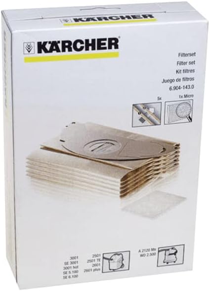 KARCHER - Staubsaugerbeutel (X5) – 69041430