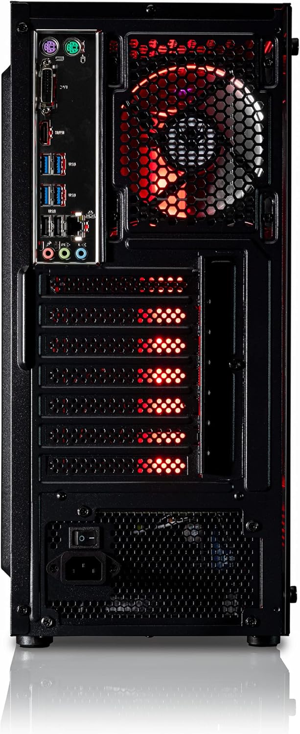BEASTCOM Q3 Essential Gaming, Gaming-PC, AMD Quad Core 4X 3.80GHz, 8GB RAM, 256GB SSD, 4K Grafik Rad