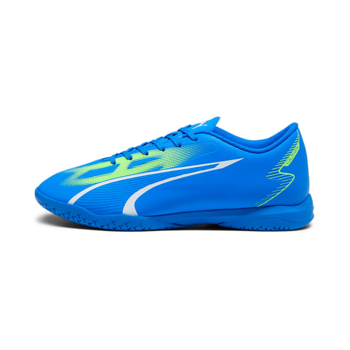 PUMA Herren Ultra Play It Fussballschuh 44 EU Ultra Blue Puma White Pro Grün, 44 EU Ultra Blue Puma