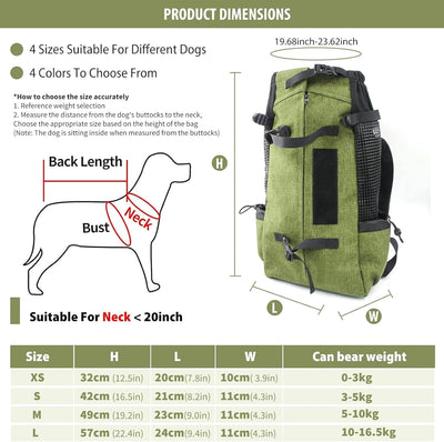 PETCUTE Hundetasche Hundetransporttasche Tragetasche für Hunde Katzen Wanderrucksack Seite Atmungsak