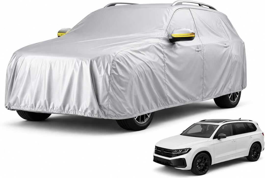 Autogadget® XXL SUV Auto Abdeckplane - Autoabdeckung &amp; universale Autoschutzhülle - Abdeckung - Car