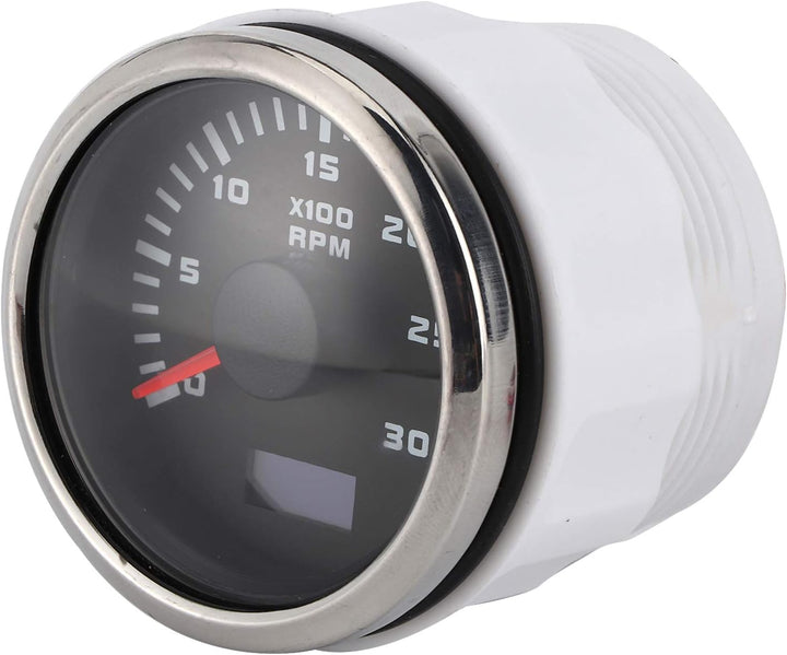 Drehzahlmesser, 2in 3000RPM Bootsdrehzahlmesser LCD-Display Autotacho für Auto Motorrad Engineering
