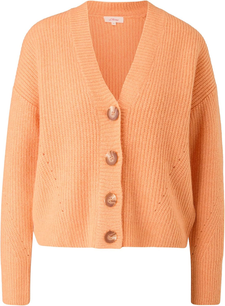 s.Oliver Lange Strickjacke 48 2131_mango, 48 2131_mango