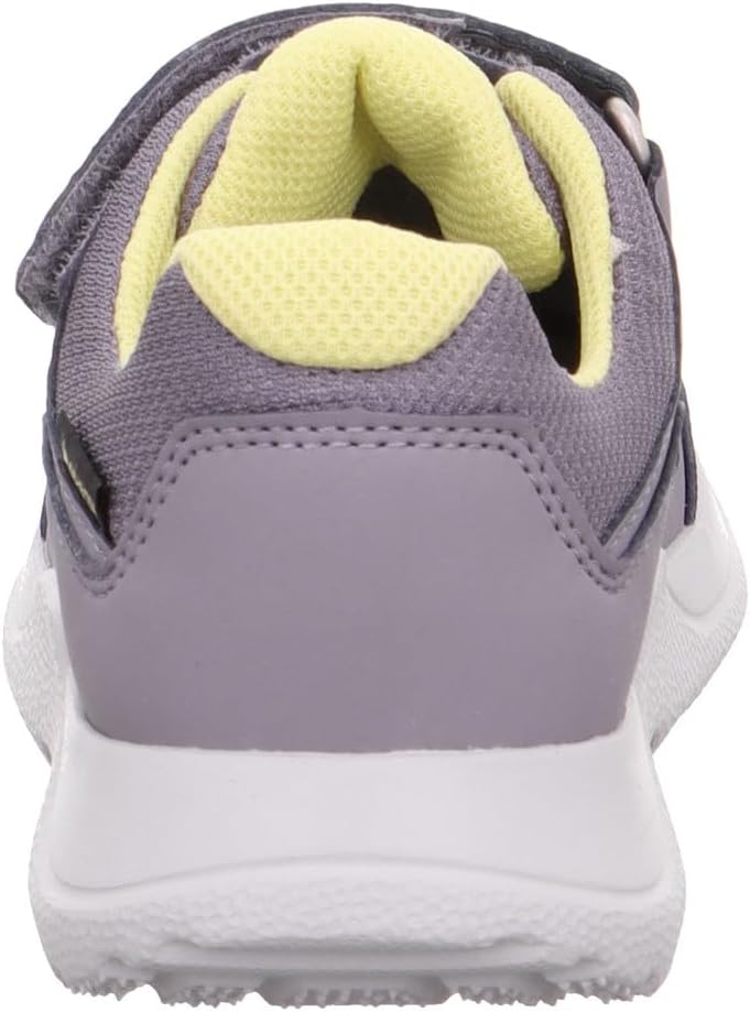 Superfit Mädchen Rush Sneaker 28 EU Lila Gelb 8510, 28 EU Lila Gelb 8510
