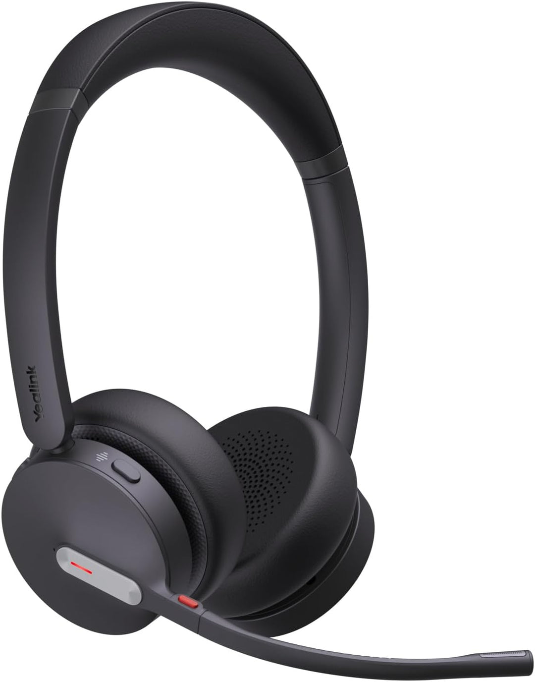 Yealink WH64 DECT & Bluetooth Dual UC Zoom Kabelloses Headset, On-Ear-Arbeitskopfhörer mit 3-facher
