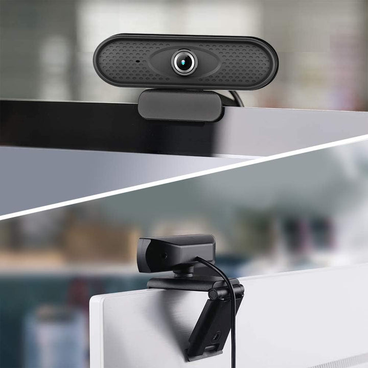 RS680 USB Webcam mit Mikrofon und Befestigungsclip Full HD 1080P Computer Kamera PC Home-Office 30fp