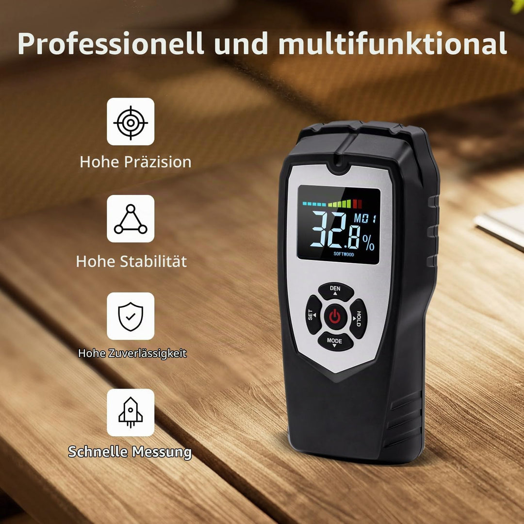 Mcbazel Digital Feuchtigkeitsmessgerät Wand Feuchtemessgerät Mauerwerk Feuchtigkeitsmesser Wand für