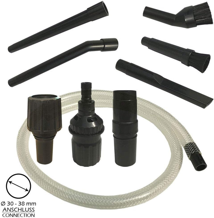Universal Düsenset PC-Reinigungsset für die Detailreinigung | 9-teilig | mit 30-38 mm Vario Anschlus