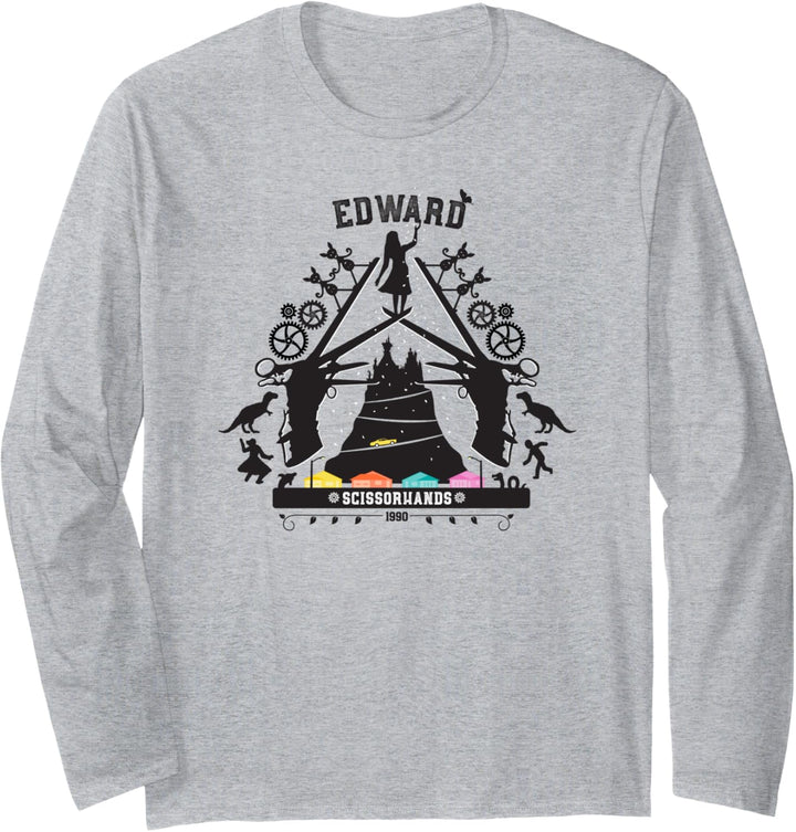 Tim Burton's Edward Scissorhands Kim Ice Sculpture Langarmshirt