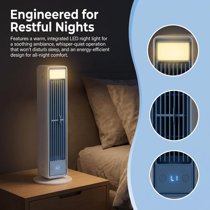 BreezaMax Air Kühlkönig, Airzuma Portable, Polar Breeze–BreezaMax Mini Cooling Ace, Leise & Energiee