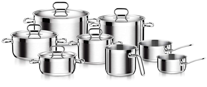 Tescoma Kochgeschirr-Set, Edelstahl, Silber, 54.8 x 28.8 x 26.3 cm