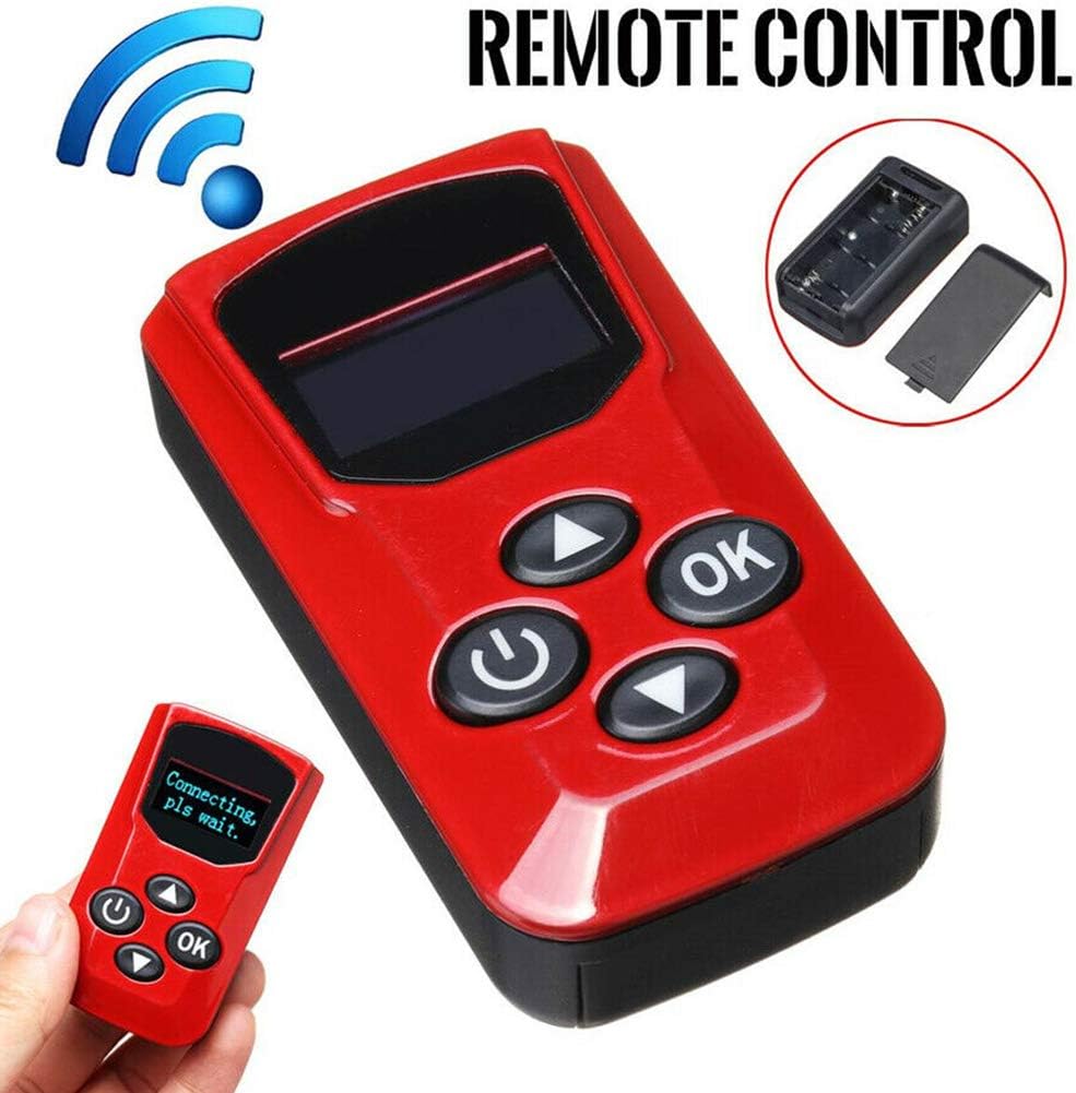 TOTMOX 12V/24V LCD Thermostat Display Schalter und Fernbedienung Kit für Auto Diesel Luft Standheizu