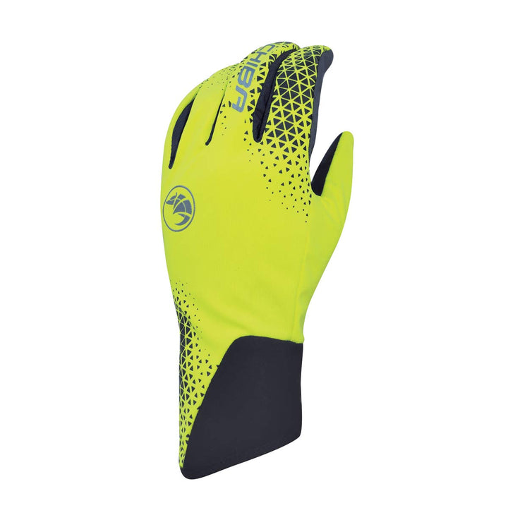 Chiba BioXCell Light Winter Fahrrad Handschuhe gelb/schwarz 2023 XL (10), XL (10)