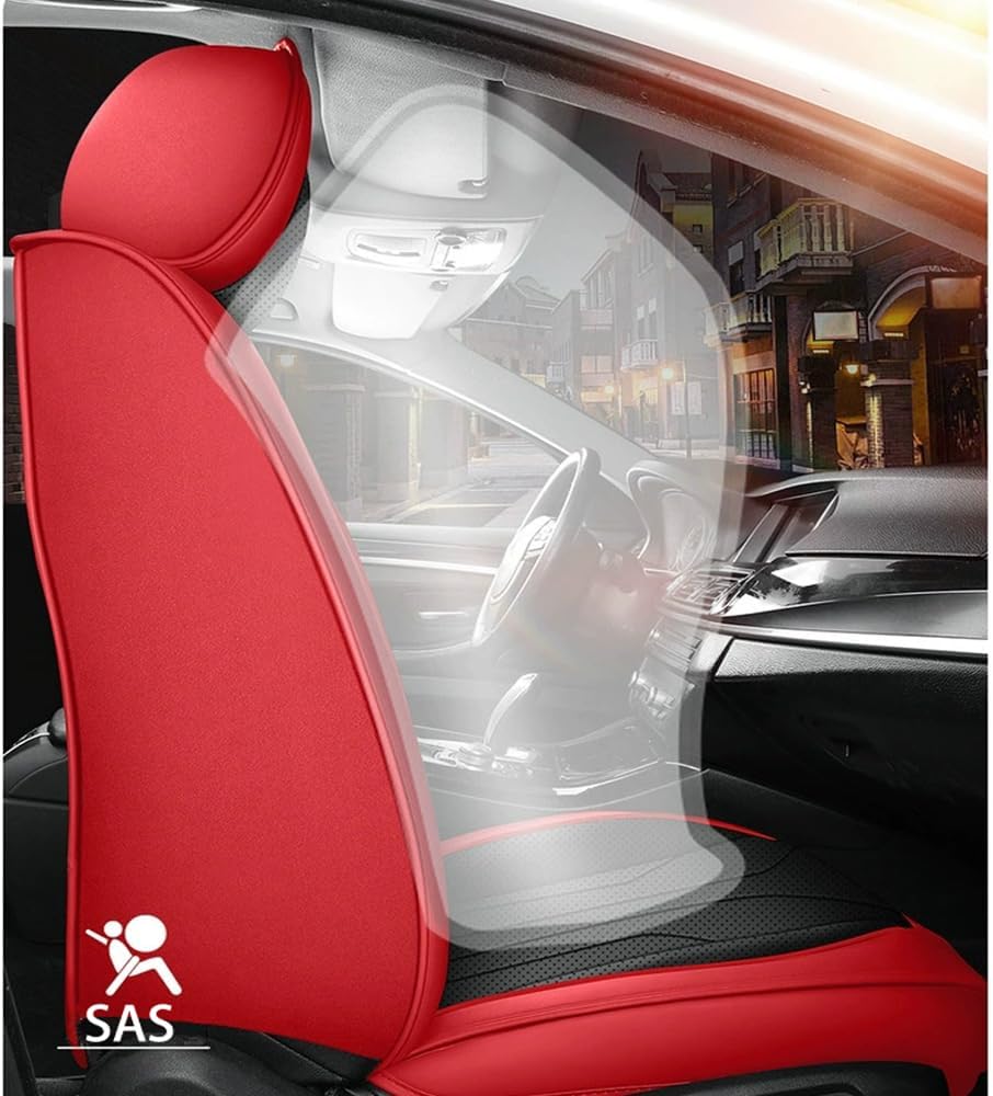 Wasserdicht Autositzbezüge Komplettes Set, Universell Passend Für 95% SUVs Car,Comfortable Wear-Resi