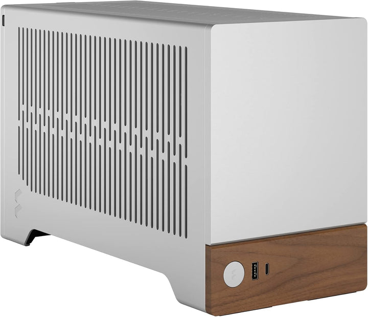 Fractal Design Terra Silver - Wood Walnut Front Panel - Small Form Factor - mITX Gaming case – PCIe