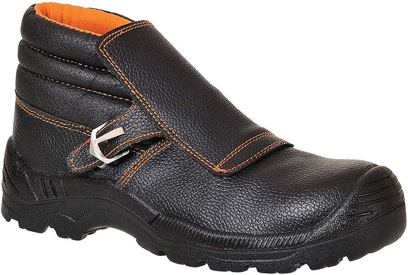 Portwest Portwest Compositelite Schweisser-Stiefel S3 HRO, Grösse: 47, Farbe: Schwarz, FW07BKR47 47