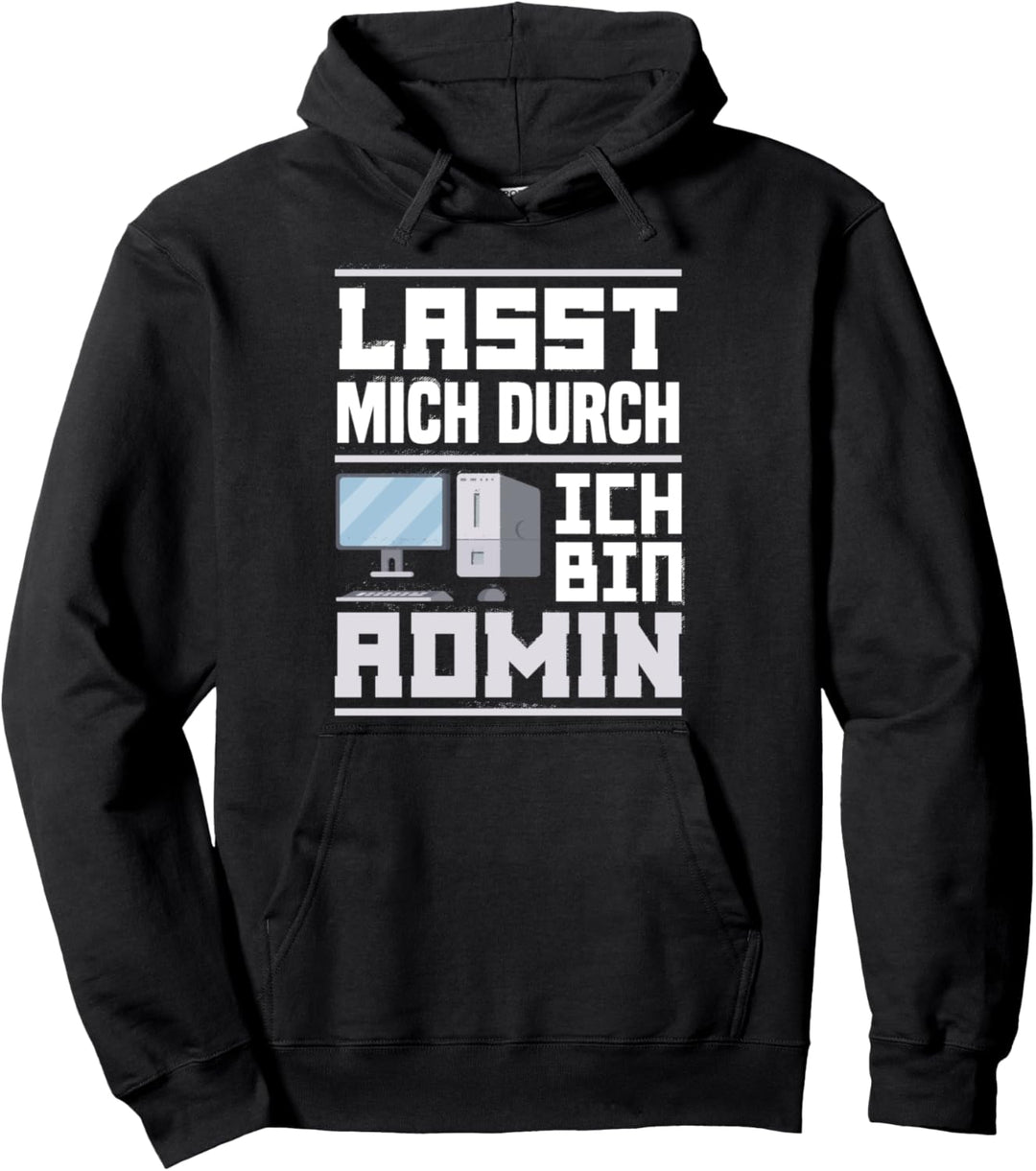Informatiker Geschenk IT Computer Admin Programmierer Spruch Pullover Hoodie