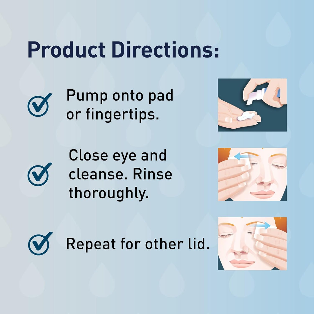 Ocusoft Eyelid Scrub Foaming Eyelid Cleanser - 50 Ml