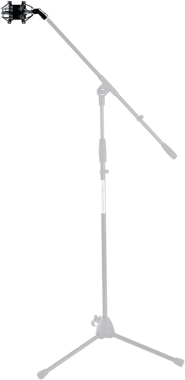 Pronomic MS-43 Mikrofonspinne (reduziert Trittschall auf ein Minimum, für Mikrofone mit 43 bis 50 mm
