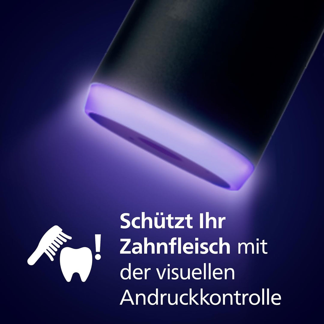Philips Sonicare 7100 elektrische Zahnbürste, Schallzahnbürste mit App, 4 Putzmodi und 3 Intensitäts