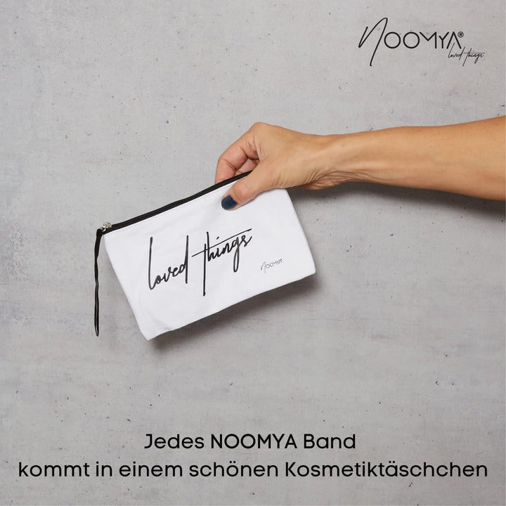 NOOMYA® Premium Fashion Handykette | Set Handyhülle iPhone 14 Plus & Handyband Midnight Star | Handy