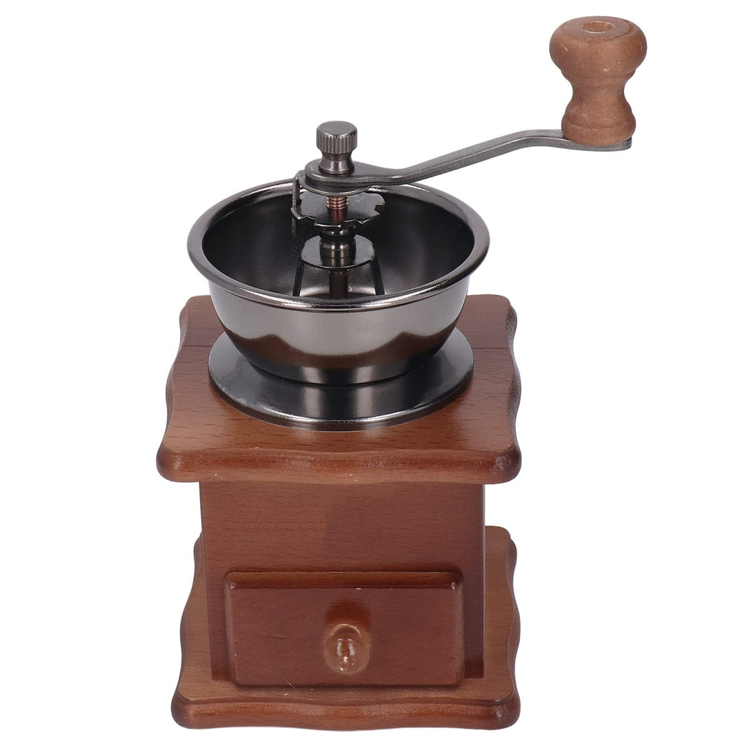 Manuelle Kaffeemühle, Rostfrei, Retro-Stil, Kaffeemühle mit Edelstahlkern