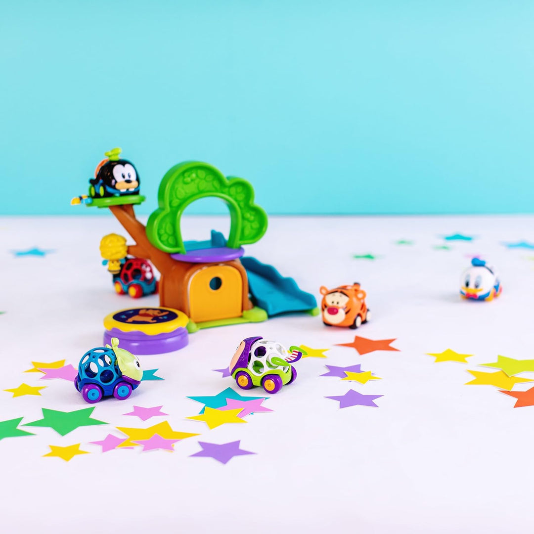 Bright Starts, Disney Baby, Oball, Go Grippers, Winnie Puuh Baumhausset aus dem bewehrten Oball Desi