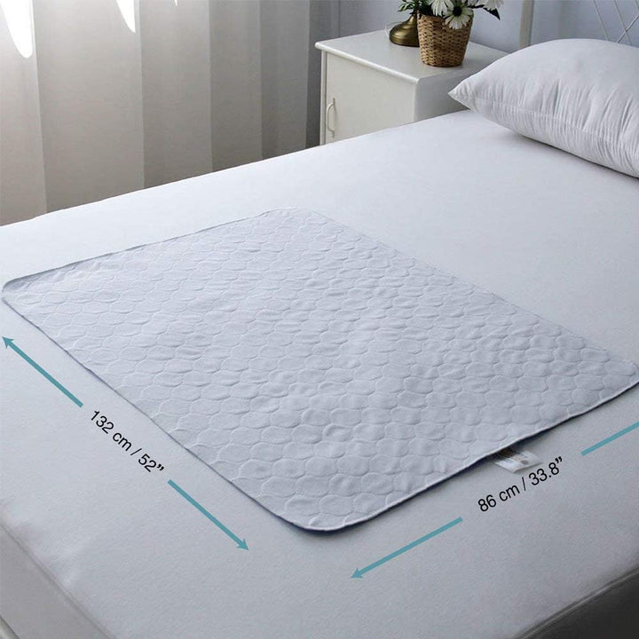 Bedecor Inkontinenzunterlage waschbar 86x132cm, Inkontinenz Matratzenschutz Unterlage, Inkontinenz B