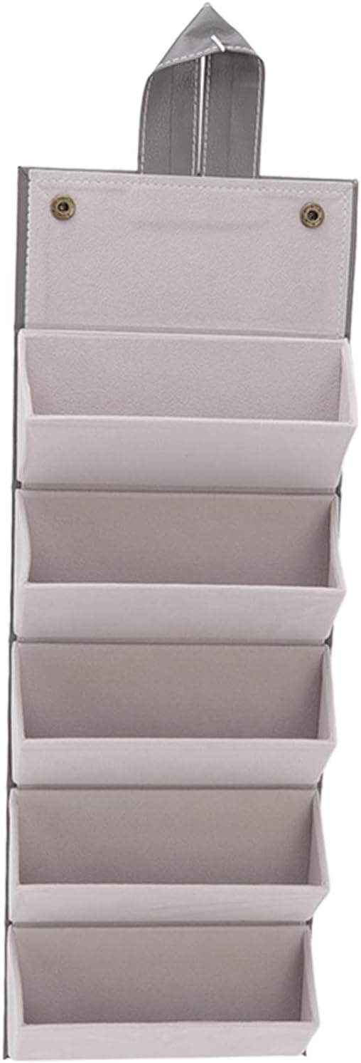 TOPINCN Mehrere Sonnenbrillen-Organizer-Etui-Halter für Reisen Leder-Brillenetui Hartschalen-Hängewa