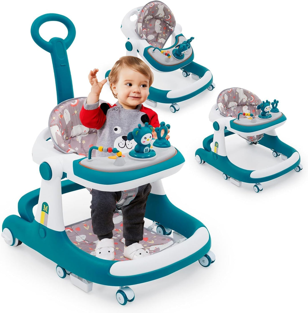 Arkyomi Baby Lauflernhilfe,3-in-1 Lauflernhilfe vom Sitzen zum Stehen, mehrfach abnehmbarer Modus, U