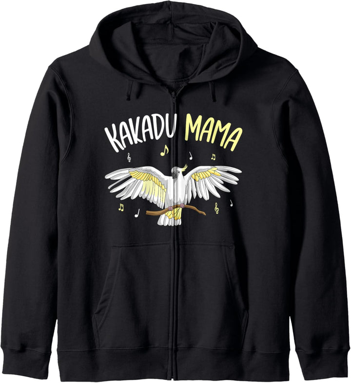 Kakadu Mama Vogel Papagei Frauen Kapuzenjacke