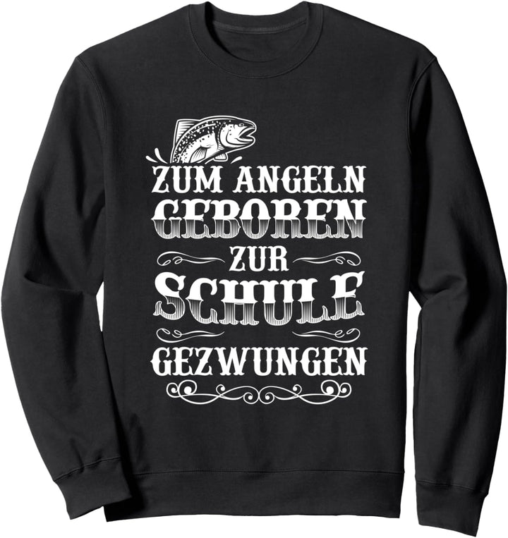 Angler Shirt Jungs Kinder Angel Geschenk Fischer Fisch Sweatshirt