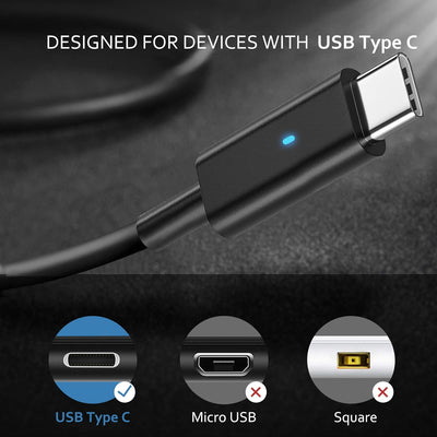 65W USB C Laptop Netzteil für Dell Latitude 5520 5420 5290 5285 5179 5480 5400 5310 5320 7420 7410 7