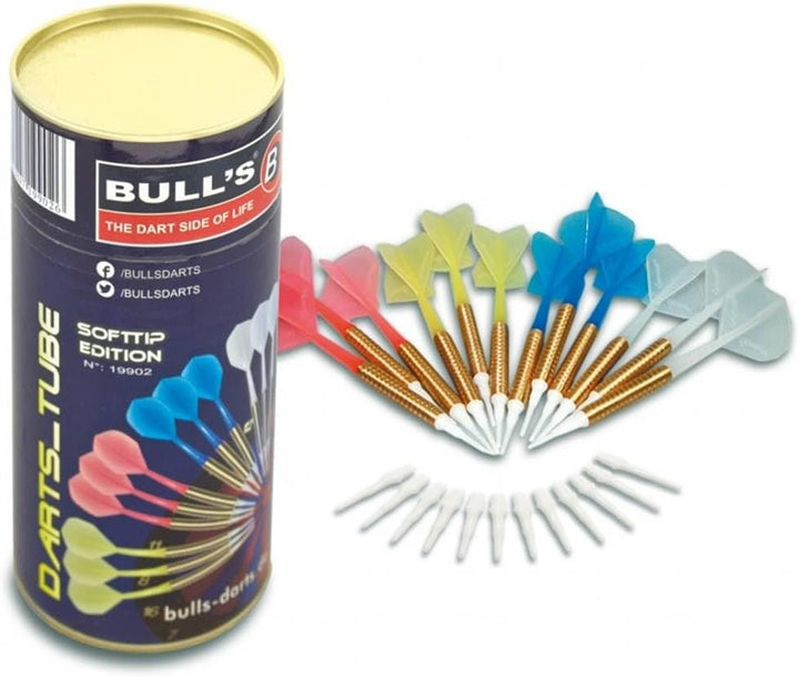 Bull's Tube Soft Dart 16g, schwarz, 19902