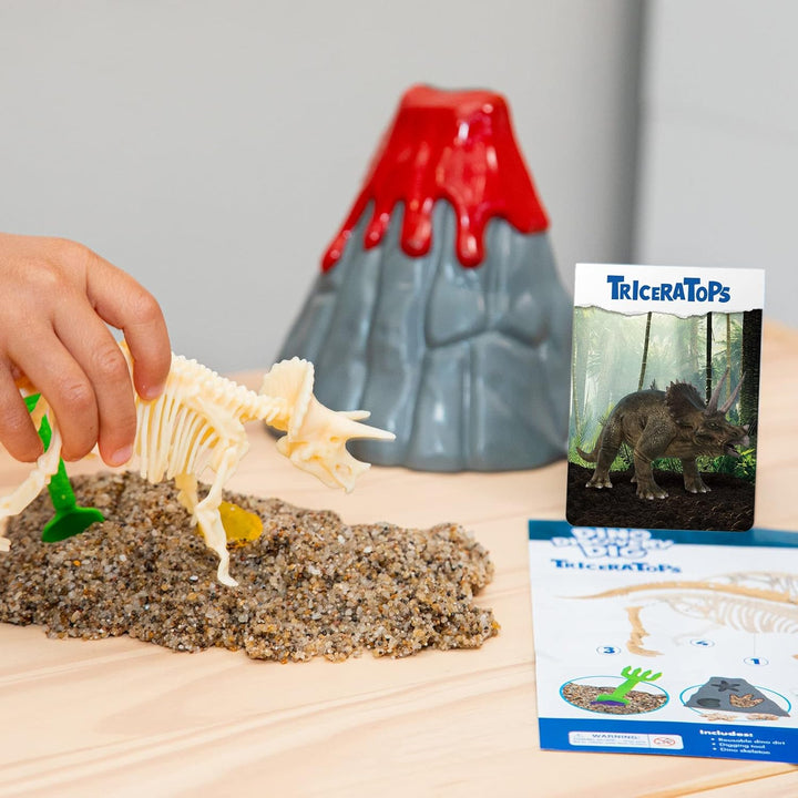 Learning Resources GeoSafari Jr. Dino-Ausgrabungen Triceratops, ab 4 Jahren