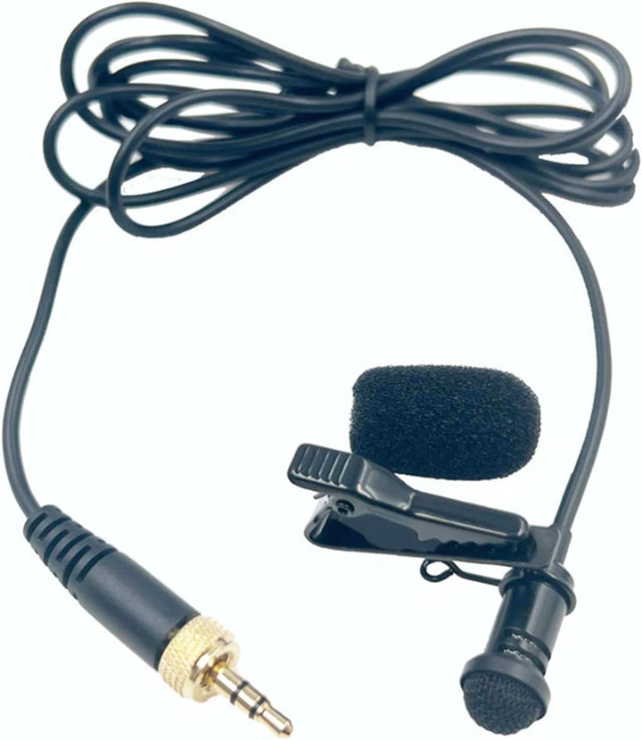Lavalier Lapel Mikrofon Kompatibel mit Sennheiser EW100 EW300 EW500 SK100 Wireless Sender, 3,5 mm TR
