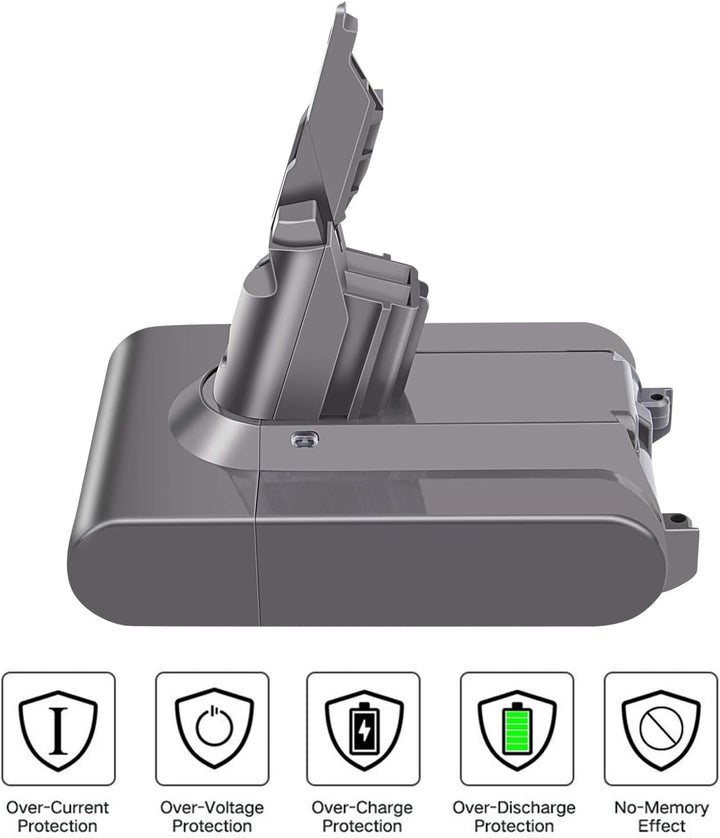 ARyee 4600mAh V7 Akku Kompatibel mit Dyson V7 Series, V7 Trigger, V7 Animal, V7 Fluffy, V7