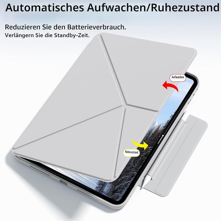 Hülle für iPad (A16) 11. Generation 11 Zoll 2025, iPad 10. Gen 10,9 Zoll 2022, Schlanke Magnetische