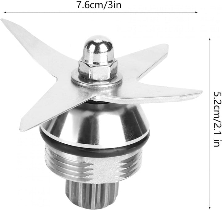 Ersatzmesser für Mixer, Ersatzmesser für 4-Blatt-Extraktor, Ersatzteile für Mixer Kompatibel mit 119