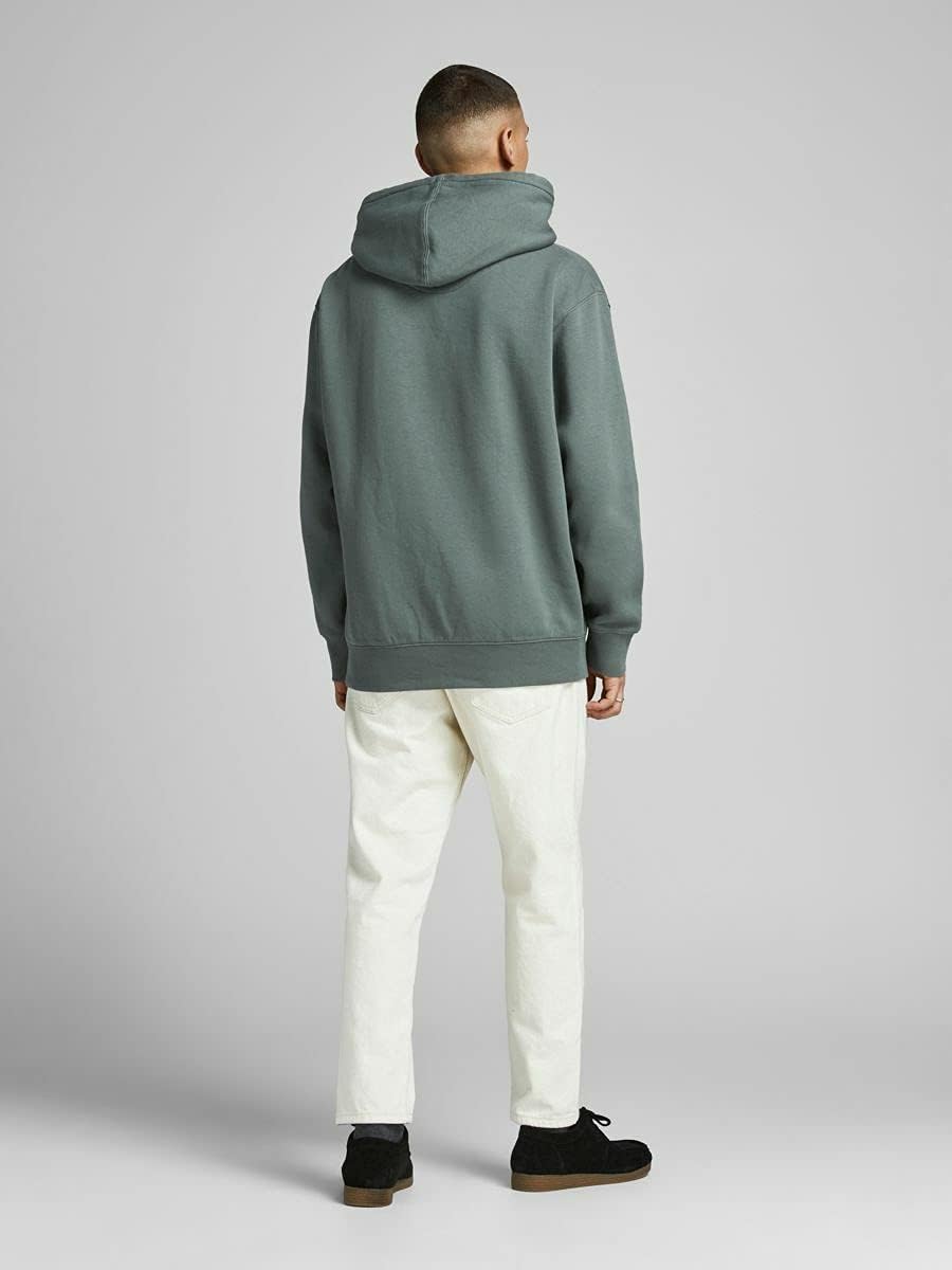 JACK & JONES Male Kapuzenpullover Logo Kapuzenpullover S Forest Night, S Forest Night