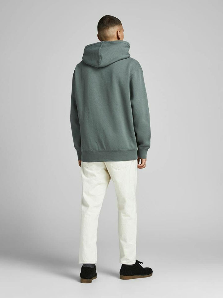 JACK & JONES Male Kapuzenpullover Logo Kapuzenpullover S Forest Night, S Forest Night
