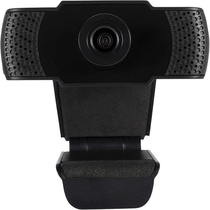 Silvergear Full HD Webcam 1080P, Webkamera, USB Camera, Eingebautes Mikrofon, Clip-On, Für Skype, Fa
